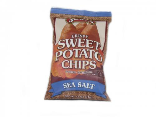 Dried, Sweet Potato Chips
